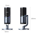 Microfono USB desktop UGREEN CM769 con riduzione rumore e luci RGB