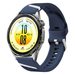 Cinturino per orologio in silicone testurizzato, 22mm
