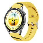Cinturino per orologio in silicone testurizzato, 22mm