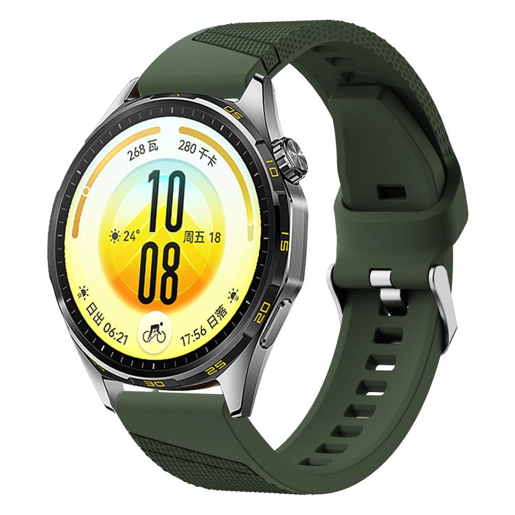 Cinturino per orologio in silicone testurizzato, 22mm