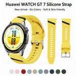 Cinturino per orologio in silicone testurizzato, 22mm
