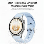 Cinturino per orologio in silicone testurizzato, 22mm