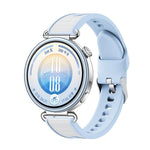Cinturino per orologio in silicone testurizzato, 18mm