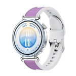 Cinturino per orologio in silicone testurizzato, 18mm