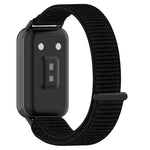 Cinturino per orologio in nylon intrecciato con chiusura a strappo., For Honor Band 11 / Band 11 Pro