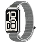 Cinturino per orologio in nylon intrecciato con chiusura a strappo., For Honor Band 11 / Band 11 Pro