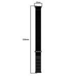 Cinturino per orologio in nylon intrecciato con chiusura a strappo., For Honor Band 11 / Band 11 Pro