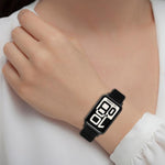 Cinturino per orologio in nylon intrecciato con chiusura a strappo., For Honor Band 11 / Band 11 Pro
