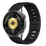 Cinturino magnetico in silicone per orologio Mountain Armor con pulsante di pressione, 18mm