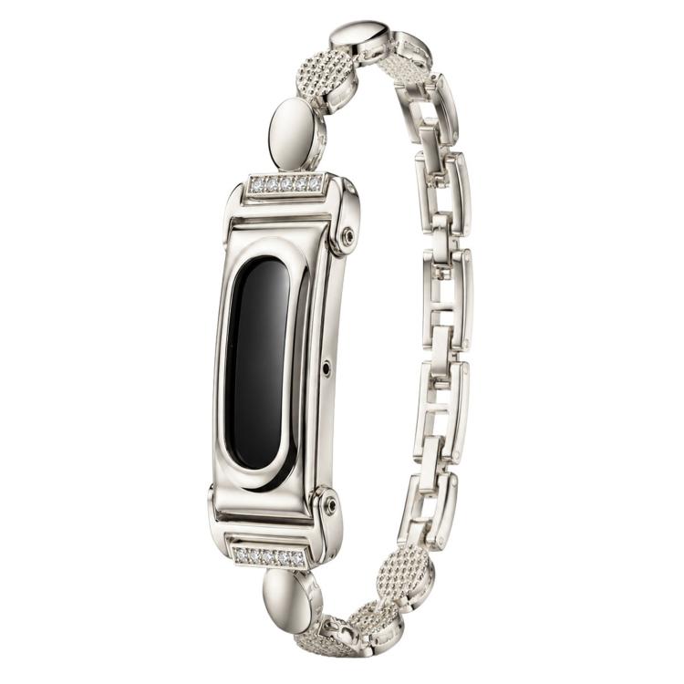 Cassa in metallo, ciottoli integrati, cinturino in lega di zinco, For Google Fitbit Air