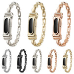 Cassa in metallo, ciottoli integrati, cinturino in lega di zinco, For Google Fitbit Air