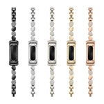 Cassa in metallo, ciottoli integrati, cinturino in lega di zinco, For Google Fitbit Air