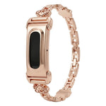 Cassa in metallo con design integrato di cani e gatti, cinturino in lega di zinco., For Google Fitbit Air