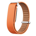 Cinturino per orologio in vera pelle con fibbia liscia e chiusura a passante., For Google Fitbit Air