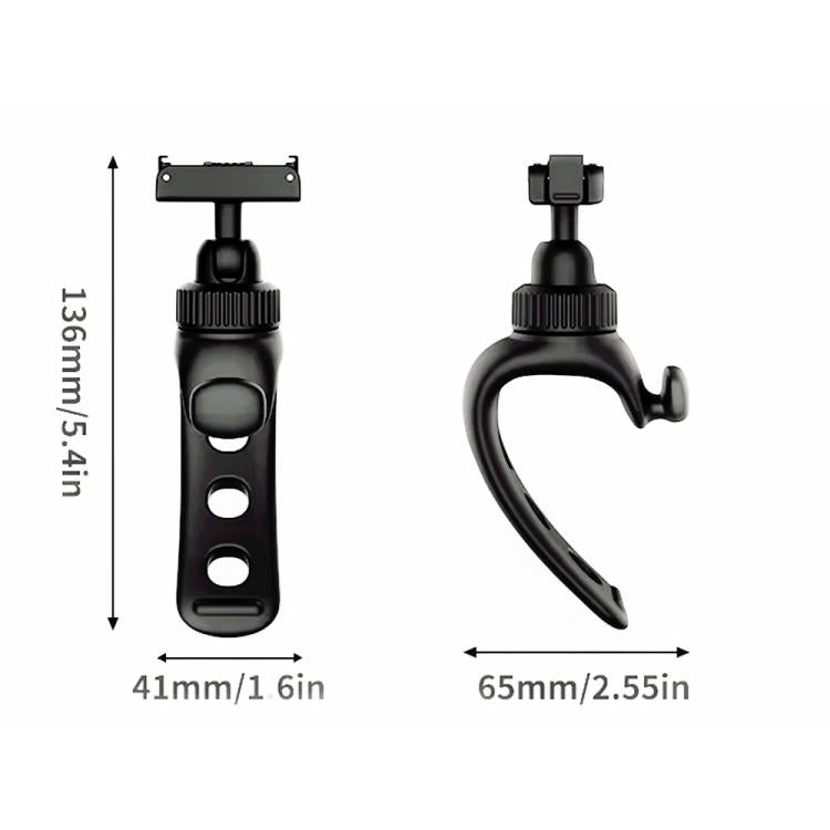 Staffa universale con cinghia elastica per bicicletta, fissaggio fisso, DJI Osmo