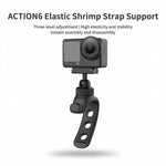 Staffa universale con cinghia elastica per bicicletta, fissaggio fisso, DJI Osmo