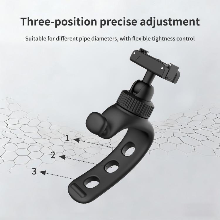 Staffa universale con cinghia elastica per bicicletta, fissaggio fisso, DJI Osmo