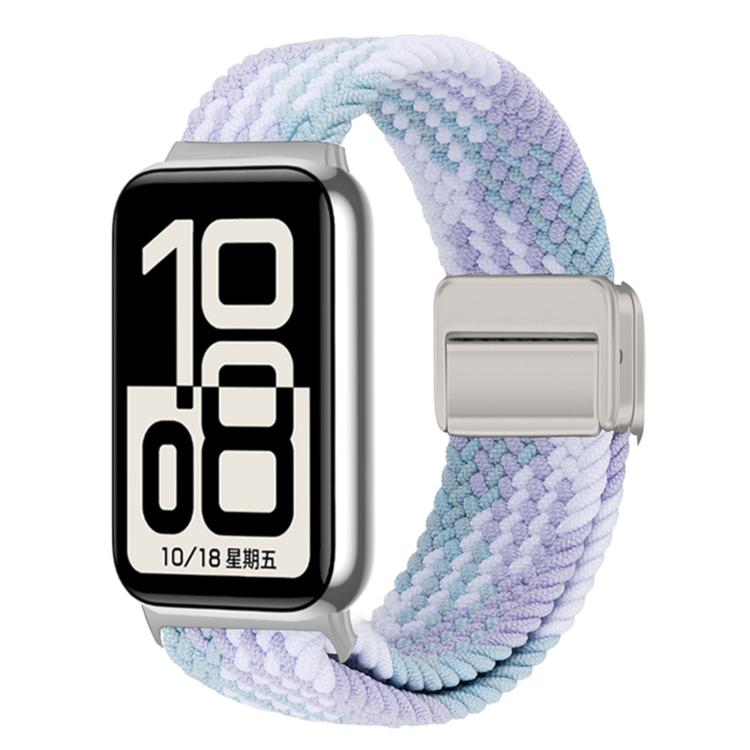 Cinturino per orologio in nylon intrecciato con chiusura magnetica., For Honor Band 11 / Band 11 Pro