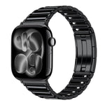 Cinturino per orologio in acciaio inossidabile con chiusura pieghevole a sgancio rapido in ceramica, For Apple Watch 46mm / 49mm / 45mm / 44mm, For Apple Watch 42mm / 41mm / 40mm / 38mm