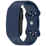 Cinturino per orologio in silicone traspirante e traforato con fibbia a farfalla., For Garmin CIRQA Smart Band
