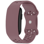 Cinturino per orologio in silicone traspirante e traforato con fibbia a farfalla., For Garmin CIRQA Smart Band