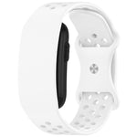Cinturino per orologio in silicone traspirante e traforato con fibbia a farfalla., For Garmin CIRQA Smart Band