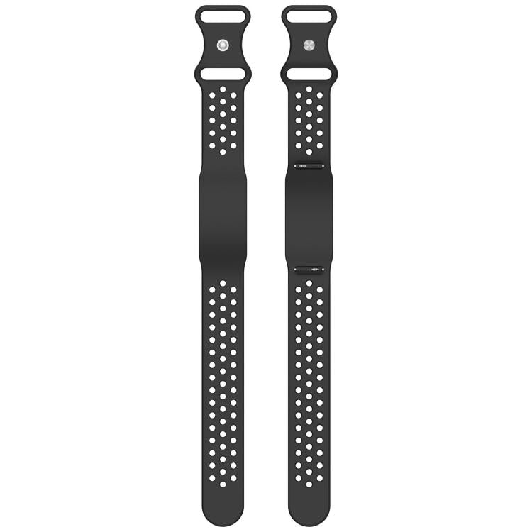 Cinturino per orologio in silicone traspirante e traforato con fibbia a farfalla., For Garmin CIRQA Smart Band