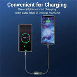 VENTION CCU Series USB 2.0 Micro-B Male to USB-A Female OTG Adapter 0.15m Round PVC Data Cable, Micro-B M to USB-A F