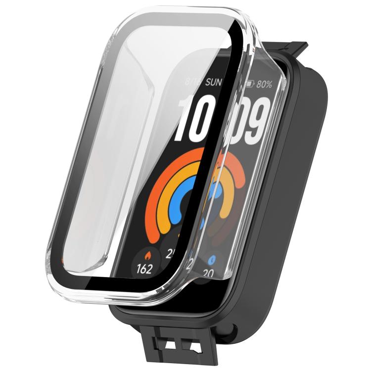 Custodia protettiva per orologio con pellicola temperata integrata in PC., For Xiaomi Smart Band 11 Active