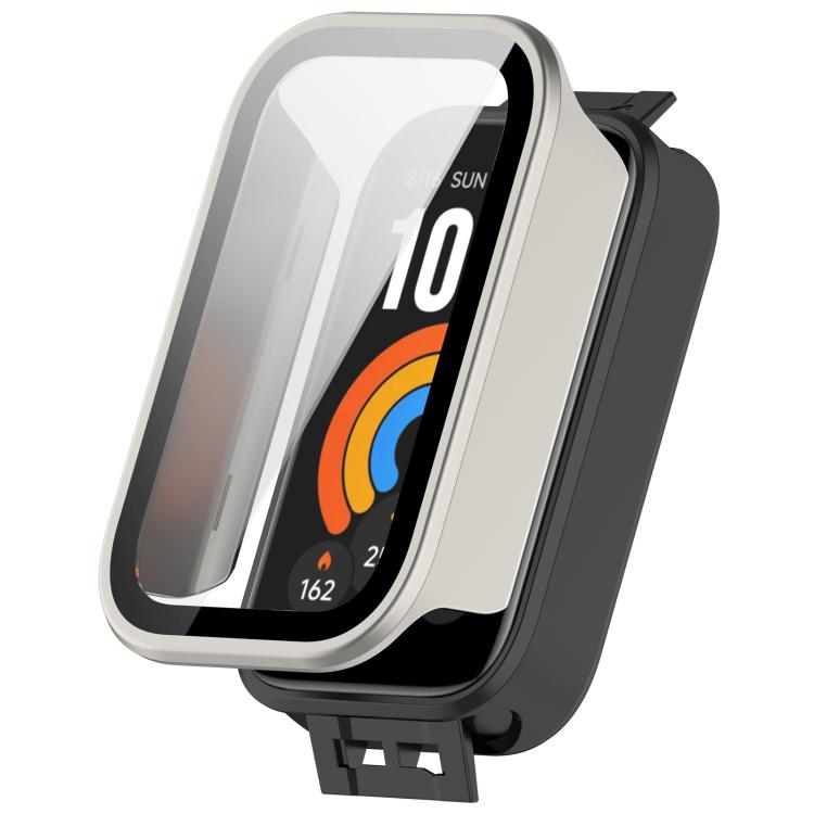 Custodia protettiva per orologio con pellicola temperata integrata in PC., For Xiaomi Smart Band 11 Active