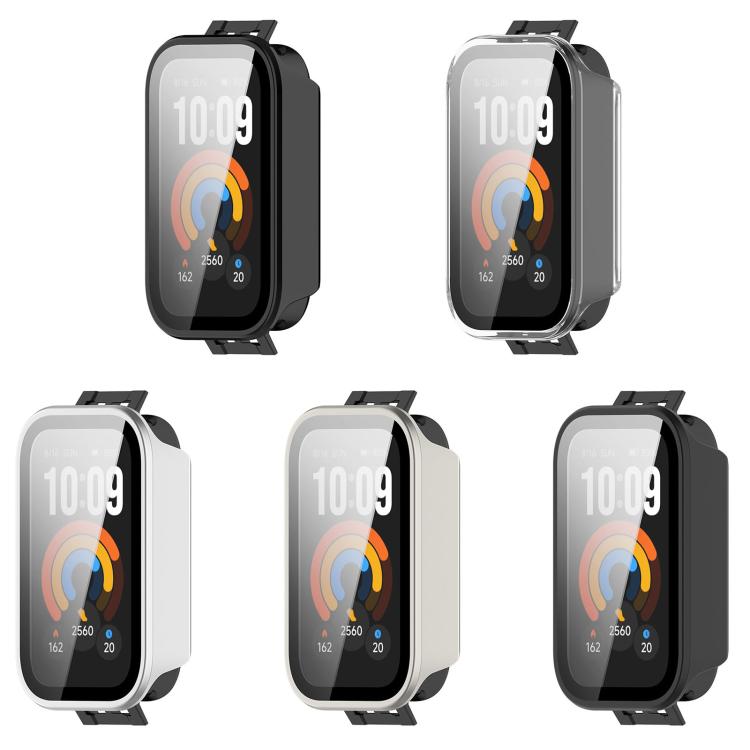 Custodia protettiva per orologio con pellicola temperata integrata in PC., For Xiaomi Smart Band 11 Active