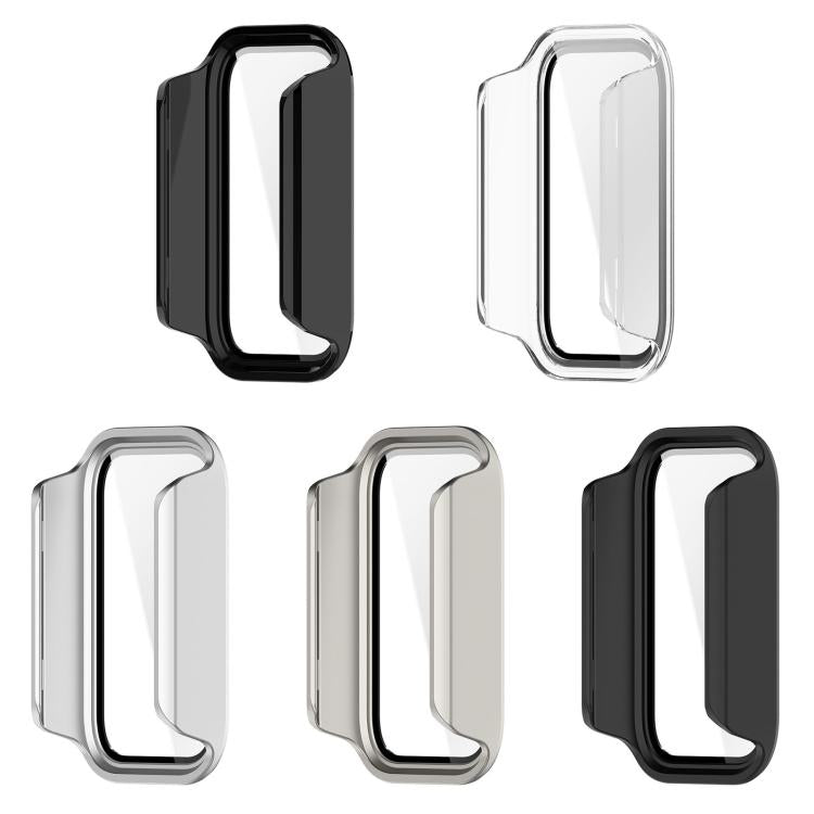 Custodia protettiva per orologio con pellicola temperata integrata in PC., For Xiaomi Smart Band 11 Active