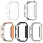 Custodia protettiva per orologio in policarbonato cavo con copertura parziale a diamante, For Redmi Watch 6 Lite