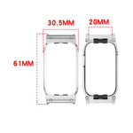 Custodia protettiva per orologio in metallo stile Spring Bar da 20 mm, For Garmin CIRQA Smart Band
