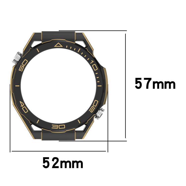 Trasforma in orologio Design definitivo Cassa per orologio in policarbonato cavo, For Huawei Watch GT 7 Pro 46mm