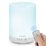 Diffusore di oli essenziali da 300 ml, umidificatore ad ultrasuoni per aromaterapia per camera da letto, con 7 luci LED colorate., UK Plug, EU Plug, US Plug