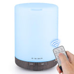 Diffusore di oli essenziali da 300 ml, umidificatore ad ultrasuoni per aromaterapia per camera da letto, con 7 luci LED colorate., UK Plug, EU Plug, US Plug