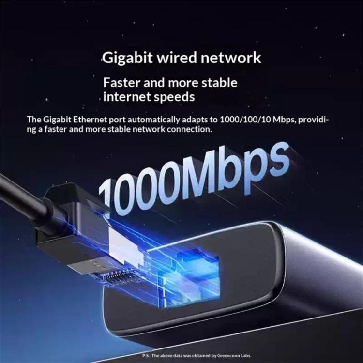 Hub USB-C UGREEN 60515 7 in 1 con Ethernet Gigabit e 4K - immagine 9