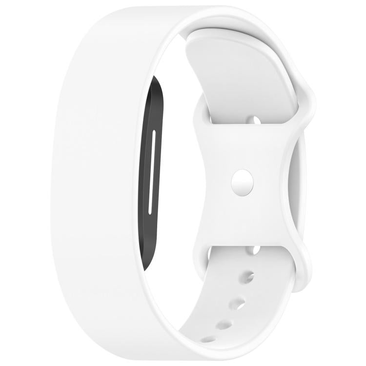 Cinturino per orologio in silicone tinta unita con fibbia a farfalla., For Hume Band 2.0