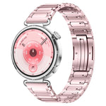 Cinturino per orologio in metallo di titanio con chiusura pieghevole a forma di I e design a perno a sgancio rapido., 18mm