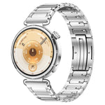 Cinturino per orologio in metallo di titanio con chiusura pieghevole a forma di I e design a perno a sgancio rapido., 18mm