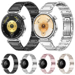 Cinturino per orologio in metallo di titanio con chiusura pieghevole a forma di I e design a perno a sgancio rapido., 18mm