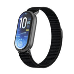 Cinturino per orologio in nylon con chiusura a strappo e coda in metallo., For Xiaomi Smart Band 11 / 10 / 9 / 8