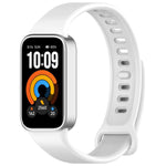 Vertical Stripe Reverse Buckle Solid Color Silicone Watch Band, For Xiaomi Smart Band 11 Active