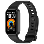 Vertical Stripe Reverse Buckle Solid Color Silicone Watch Band, For Xiaomi Smart Band 11 Active