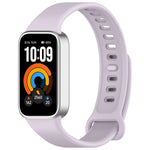 Vertical Stripe Reverse Buckle Solid Color Silicone Watch Band, For Xiaomi Smart Band 11 Active