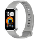 Vertical Stripe Reverse Buckle Solid Color Silicone Watch Band, For Xiaomi Smart Band 11 Active