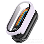 Tempered Film Integrated PC Watch Protective Case, For Xiaomi Smart Band 11 / 11 NFC