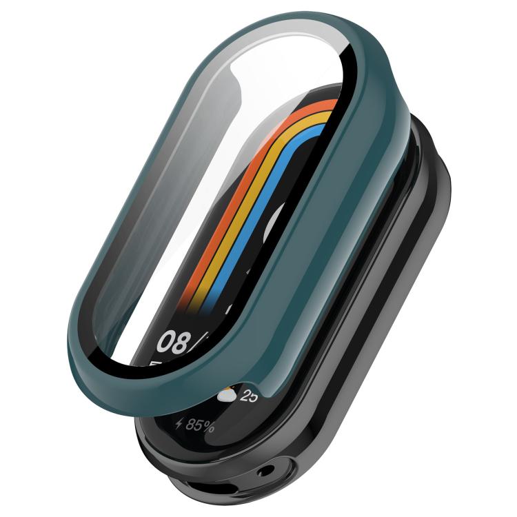 Tempered Film Integrated PC Watch Protective Case, For Xiaomi Smart Band 11 / 11 NFC