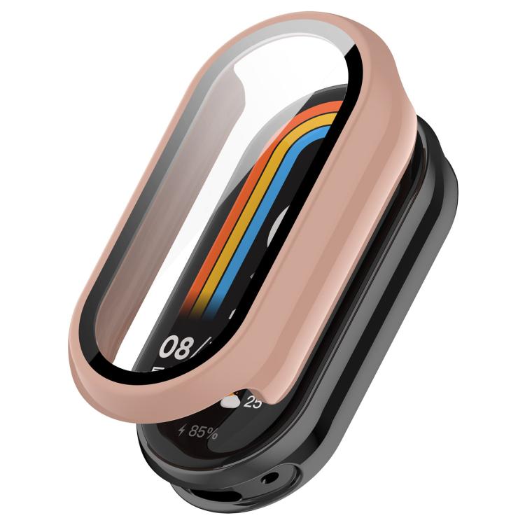 Tempered Film Integrated PC Watch Protective Case, For Xiaomi Smart Band 11 / 11 NFC